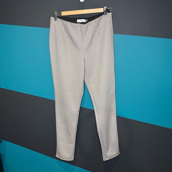Calvin Klein Houndstooth Trousers - Picture 1 of 13